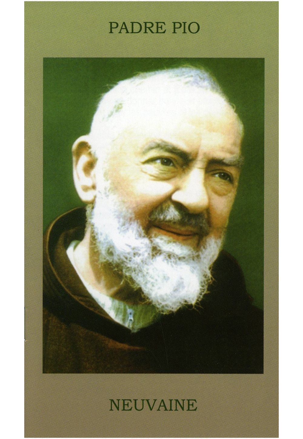 NEUVAINE AU SAINT PADRE PIO