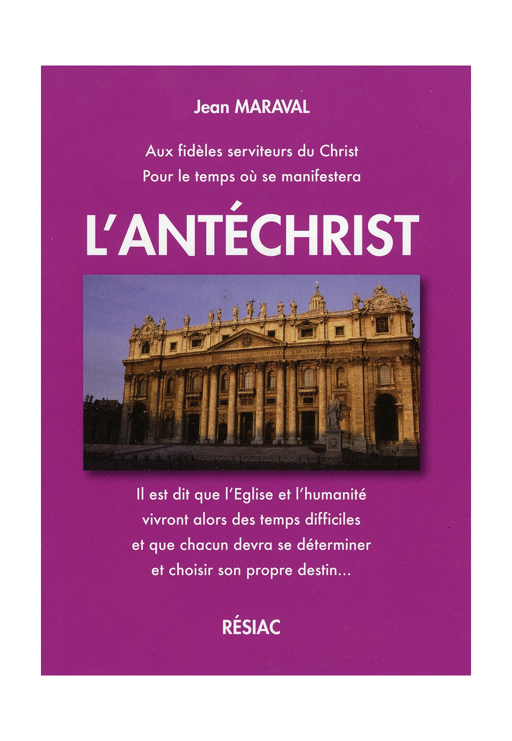 ANTÉCHRIST (L')