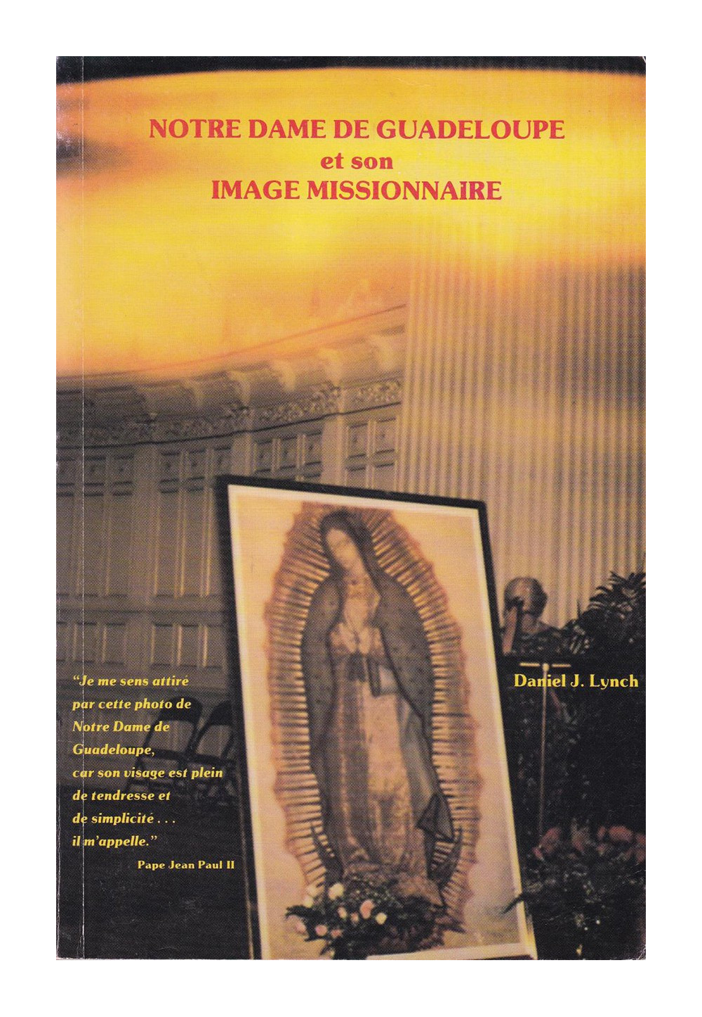 NOTRE DAME DE GUADELOUPE ET SON IMAGE MISSIONNAIRE 