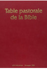 TABLE PASTORALE DE LA BIBLE