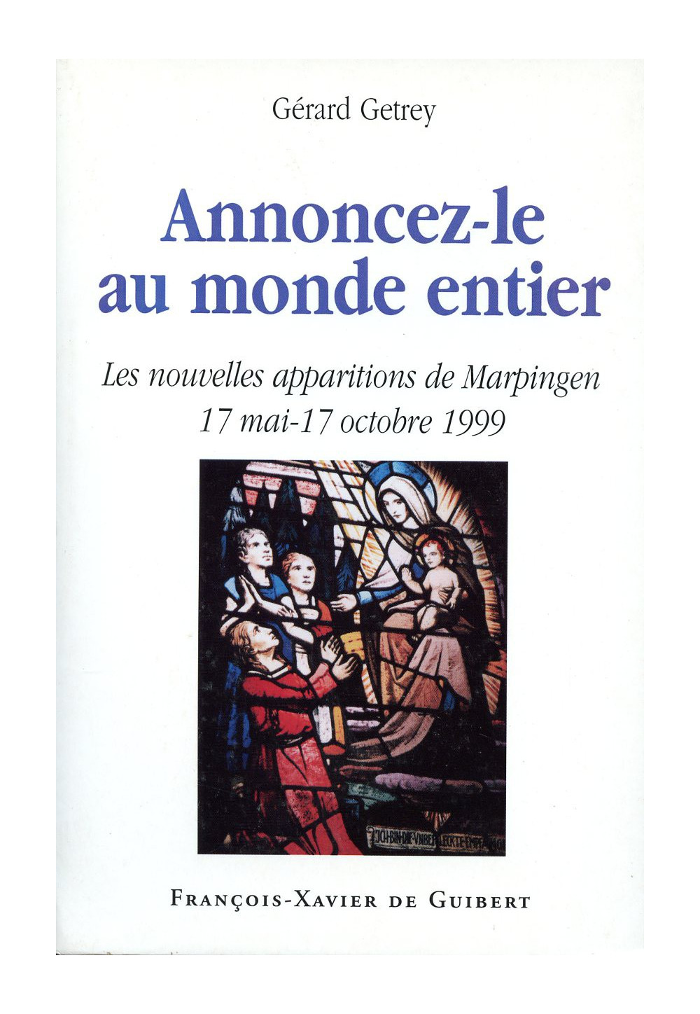 ANNONCEZ LE AU MONDE ENTIER NOUVELLES APPARITIONS DE MARPINGEN