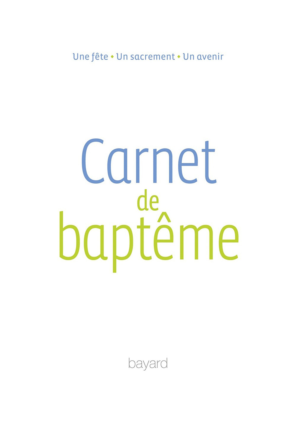 CARNET DE BAPTÊME