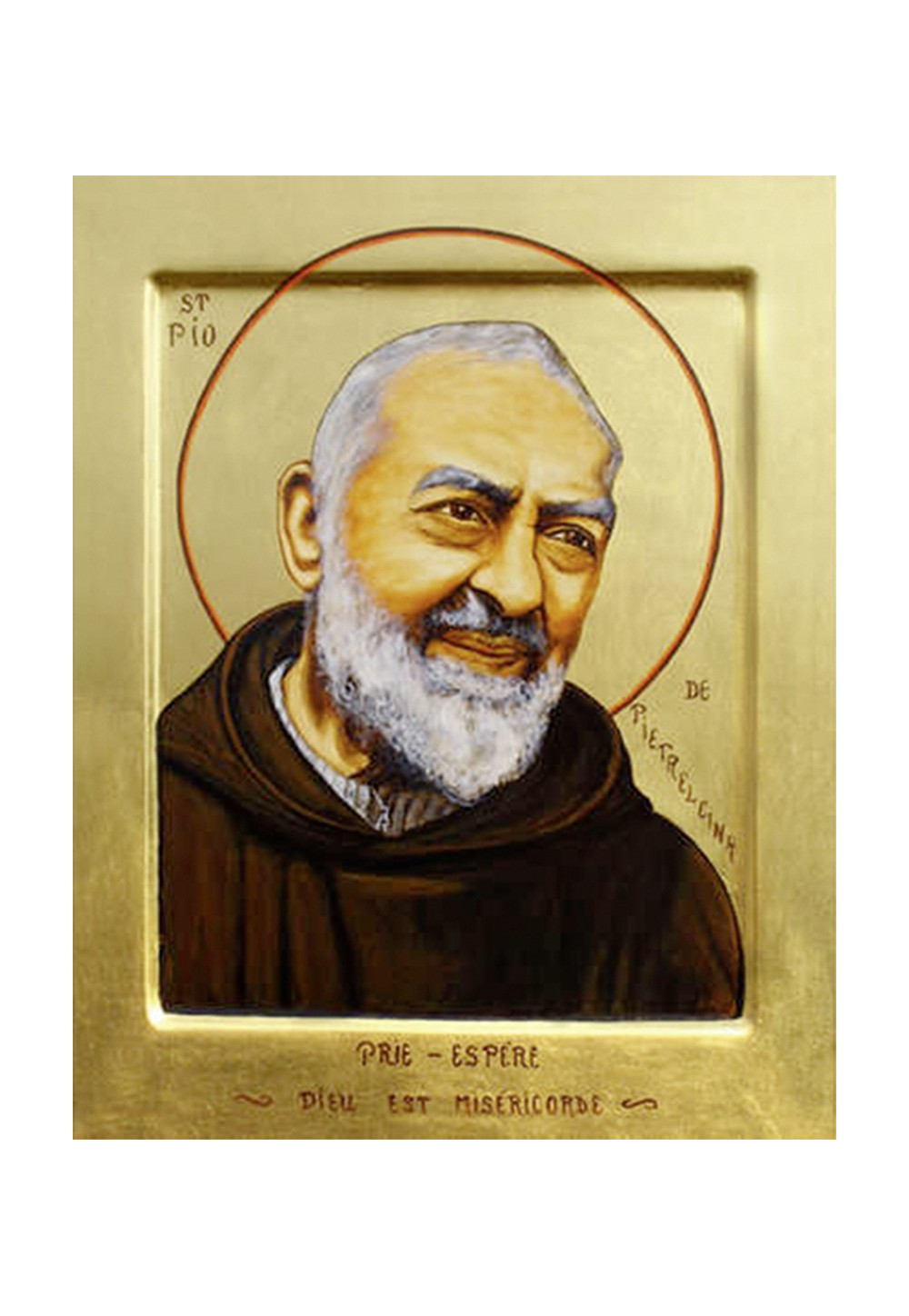 ICÔNE DU PADRE PIO