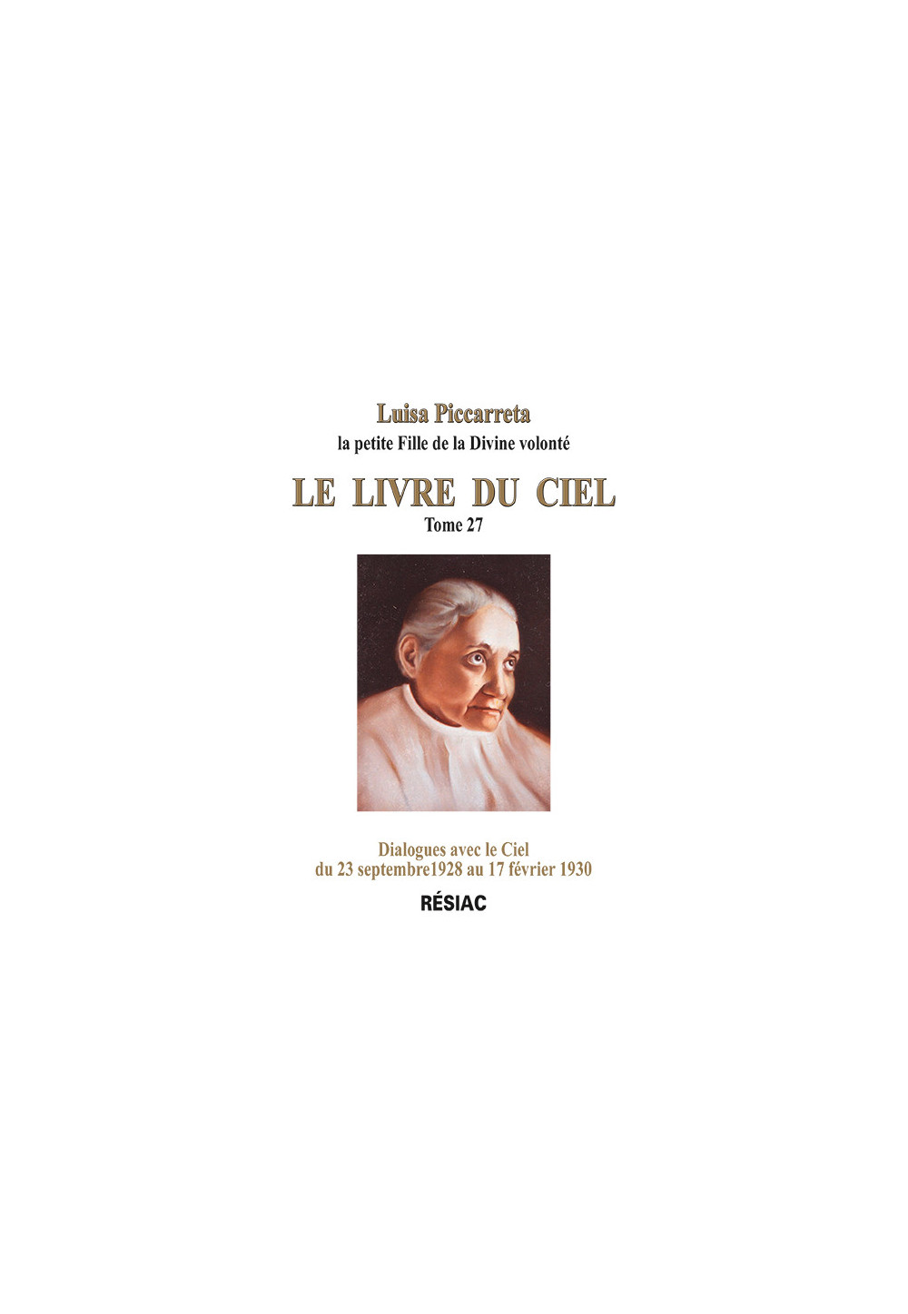 LIVRE DU CIEL (LE) - TOME 27