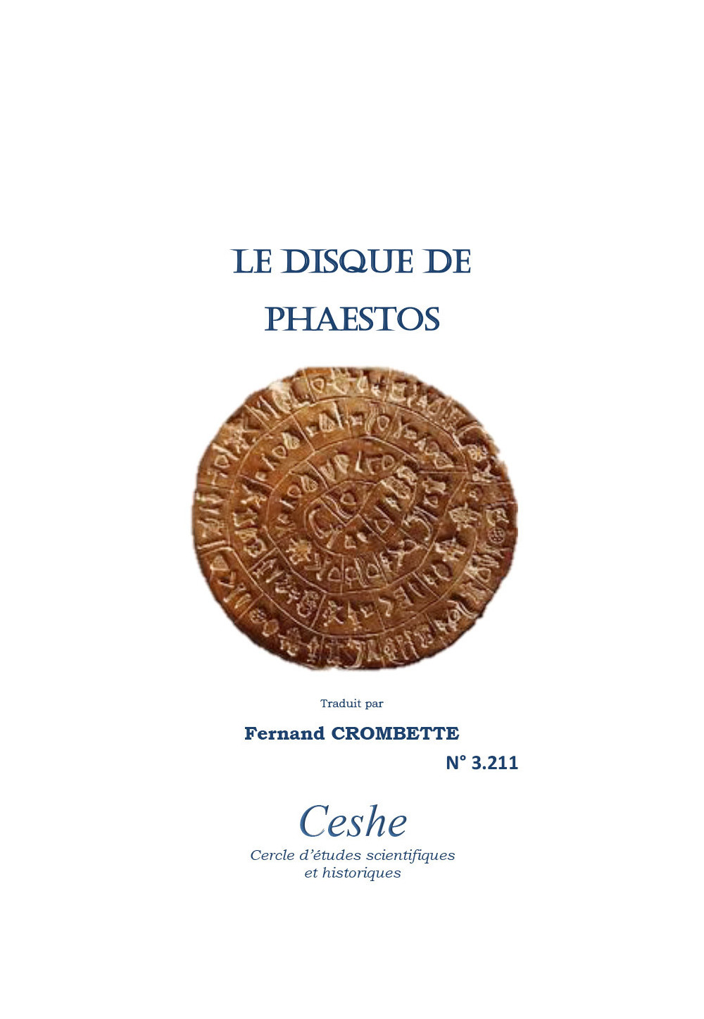 LE DISQUE DE PHAESTOS