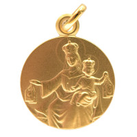 MEDAILLE SCAPULAIRE EN OR