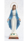 VIERGE MIRACULEUSE statue couleurs