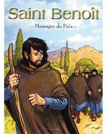 SAINT BENOIT MESSAGER DE PAIX - Bande dessinée couleurs