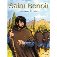 SAINT BENOIT MESSAGER DE PAIX - Bande dessinée couleurs