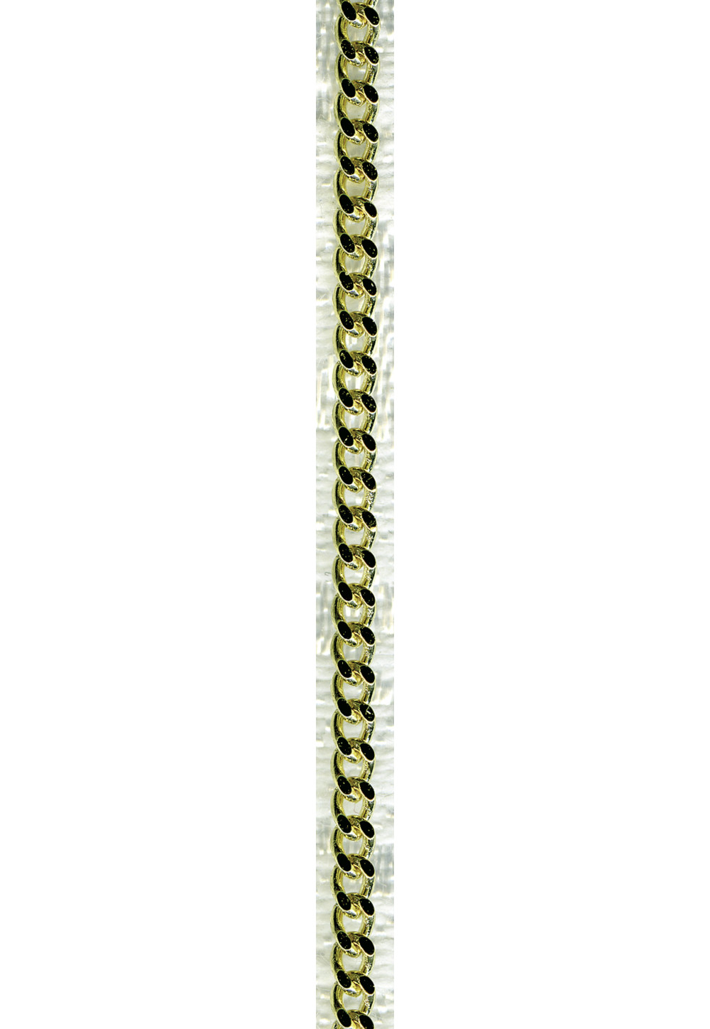 CHAINE PL OR - Maille Gourmette - Longueur 70 cm