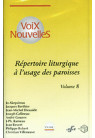 REPERTOIRE LITURGIQUE DES PAROISSES 8