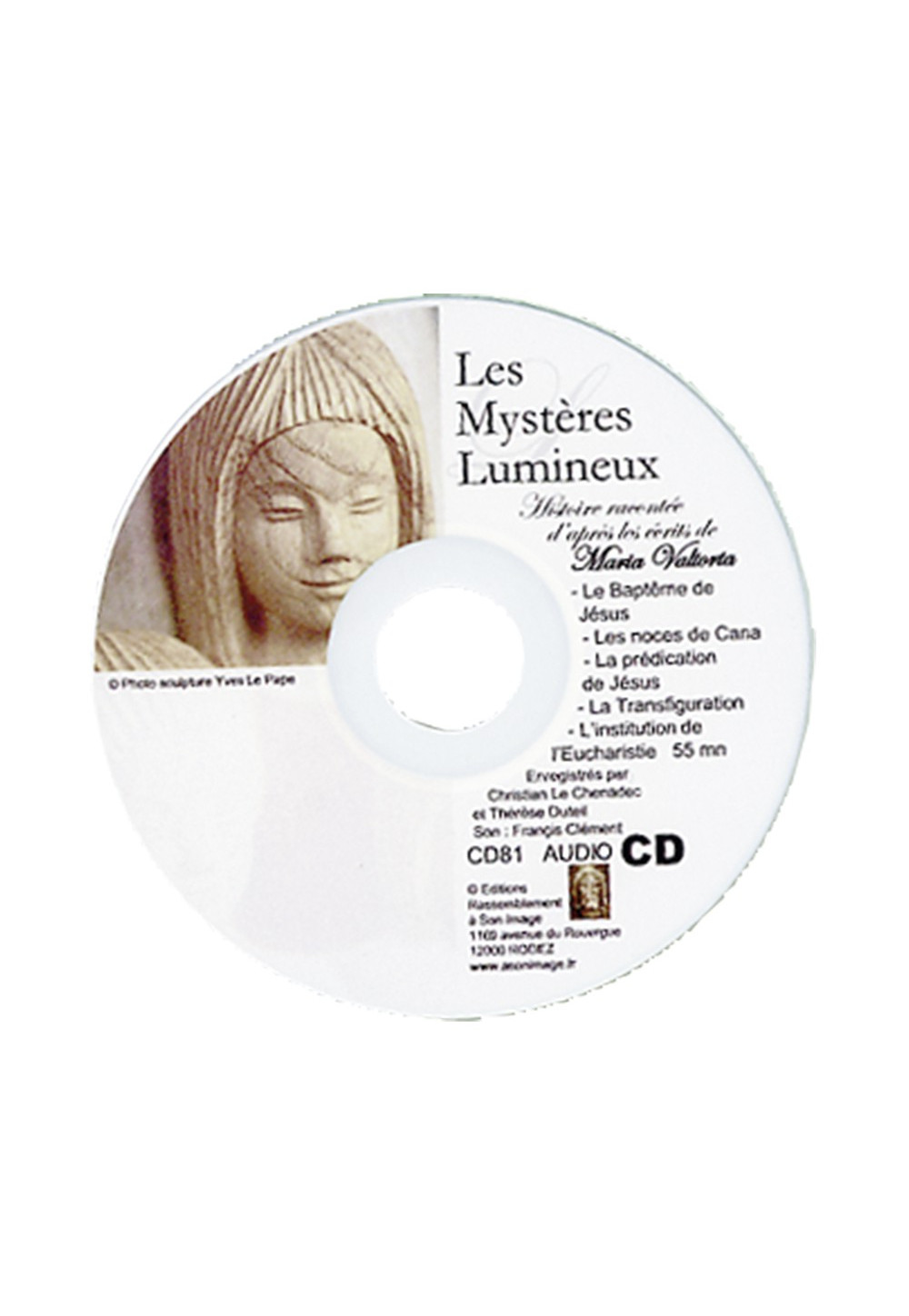 MARIA VALTORTA CD2 MYST LUMINEUX Méditation d'après ses écrits