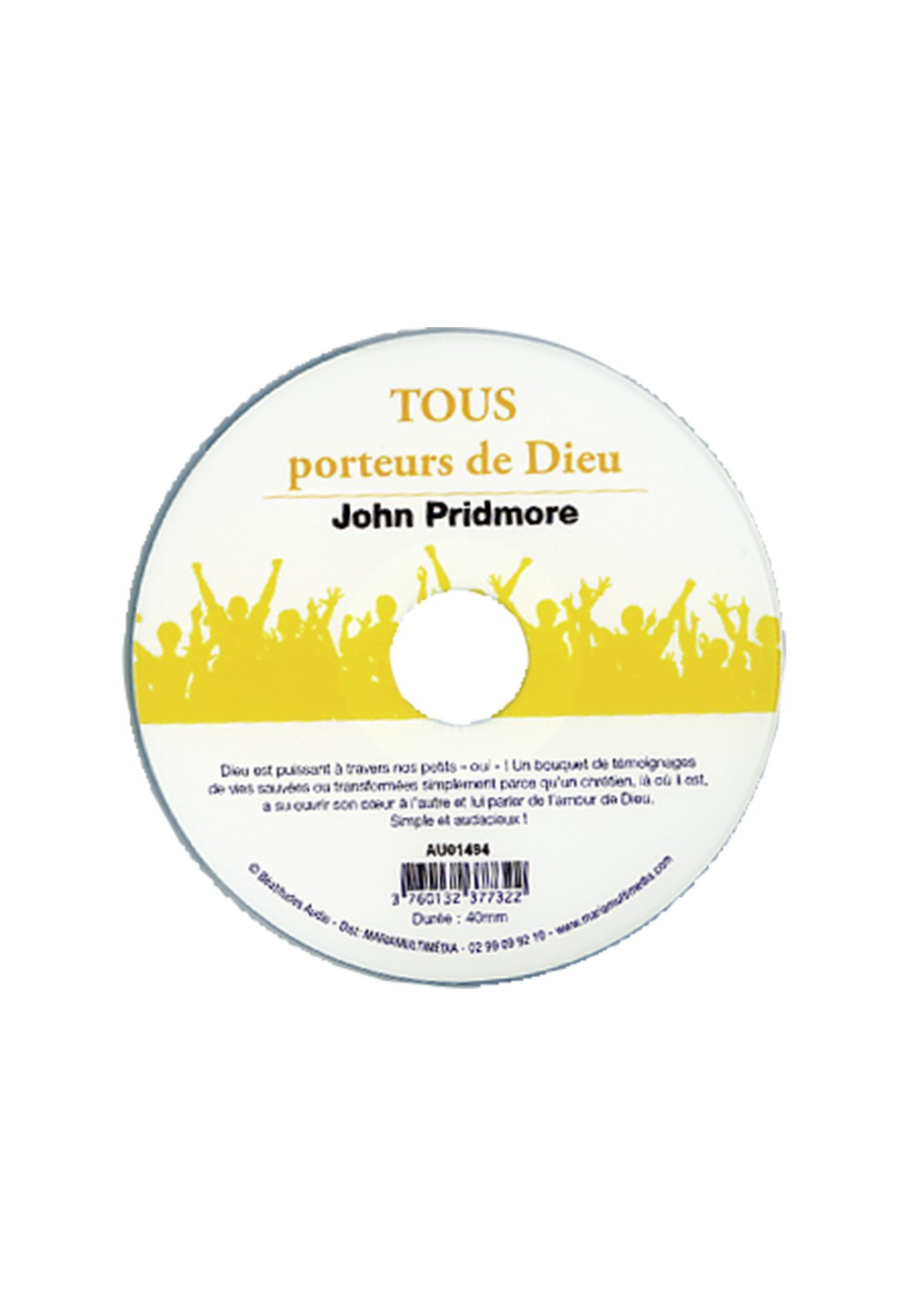 TOUS PORTEURS DE DIEU CD