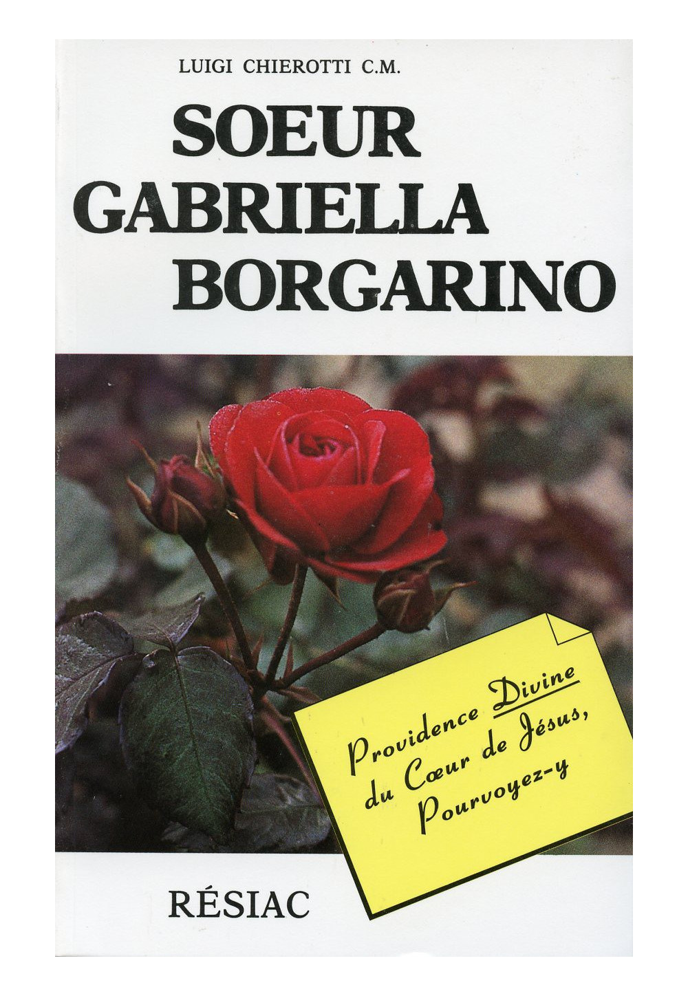 SŒUR GABRIELLA BORGARINO